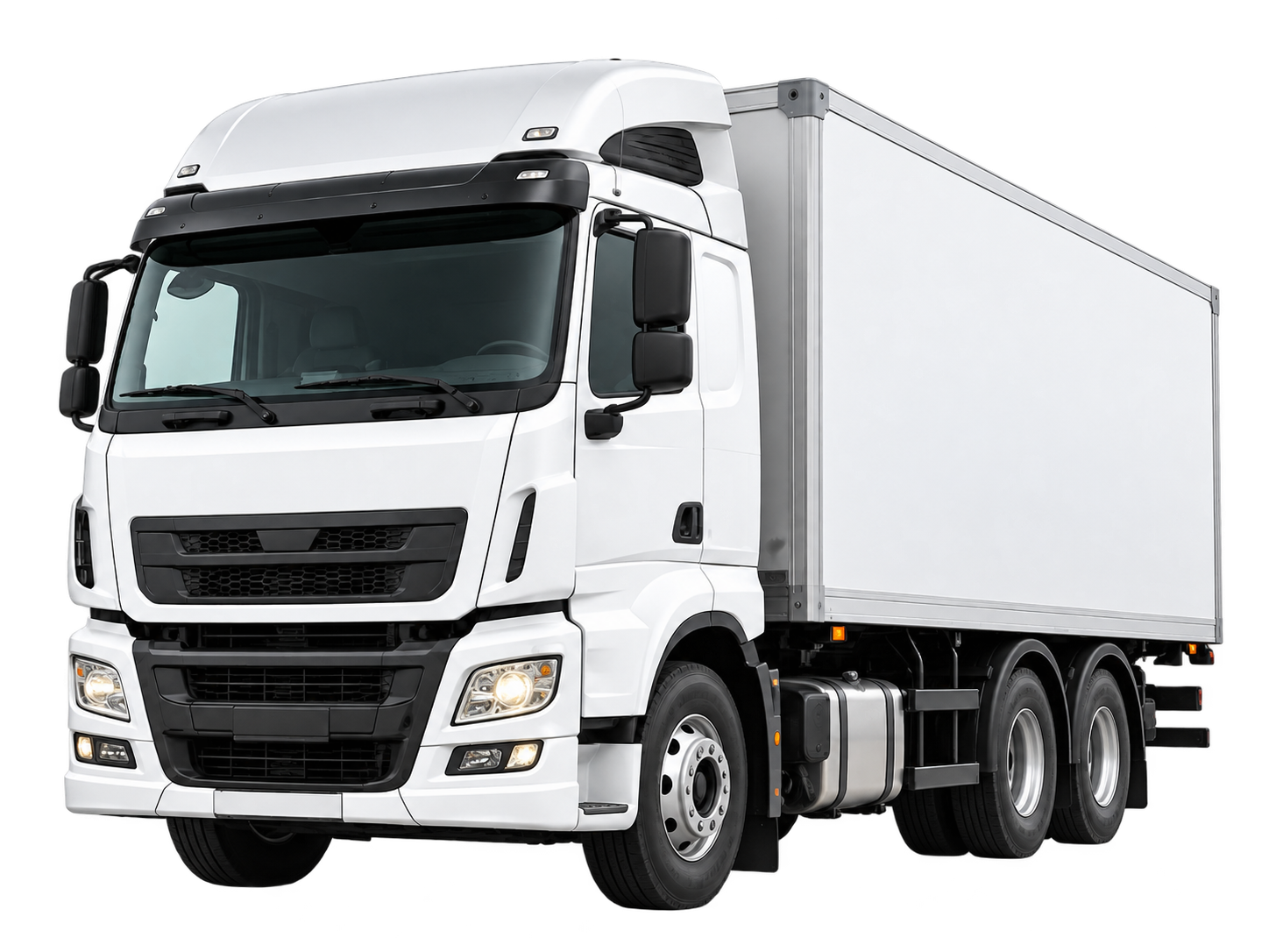 Caminhão Bi-Truck baú para transporte de cargas de maior volume
